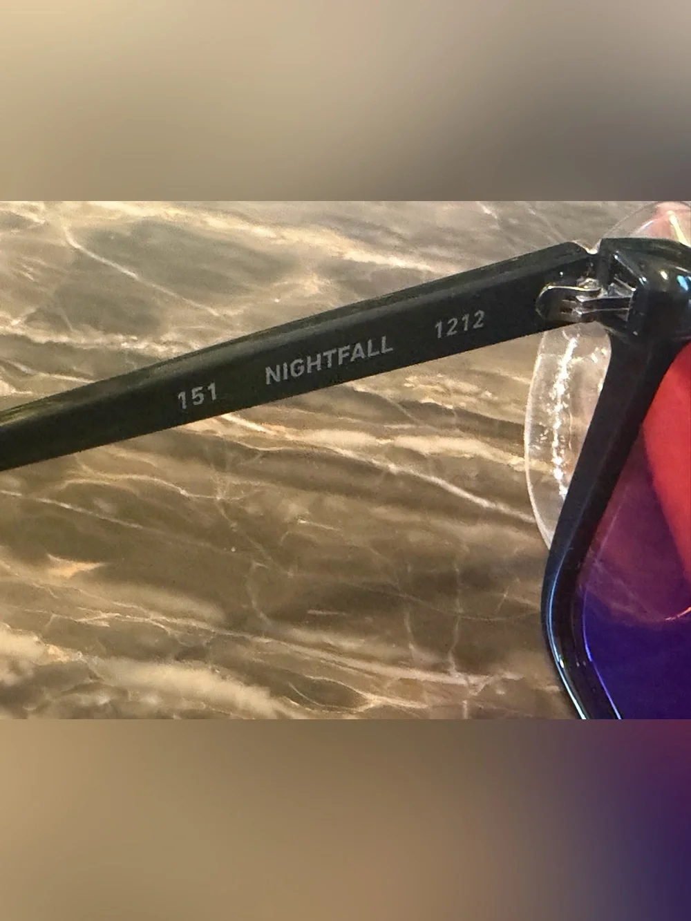 Quay Australia Nightfall Black Frame Women’s Sunglasses with Gradient Lenses
